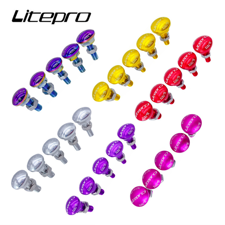 Mountain Biking Pictures - Litepro 5Pcs vite di fissaggio della