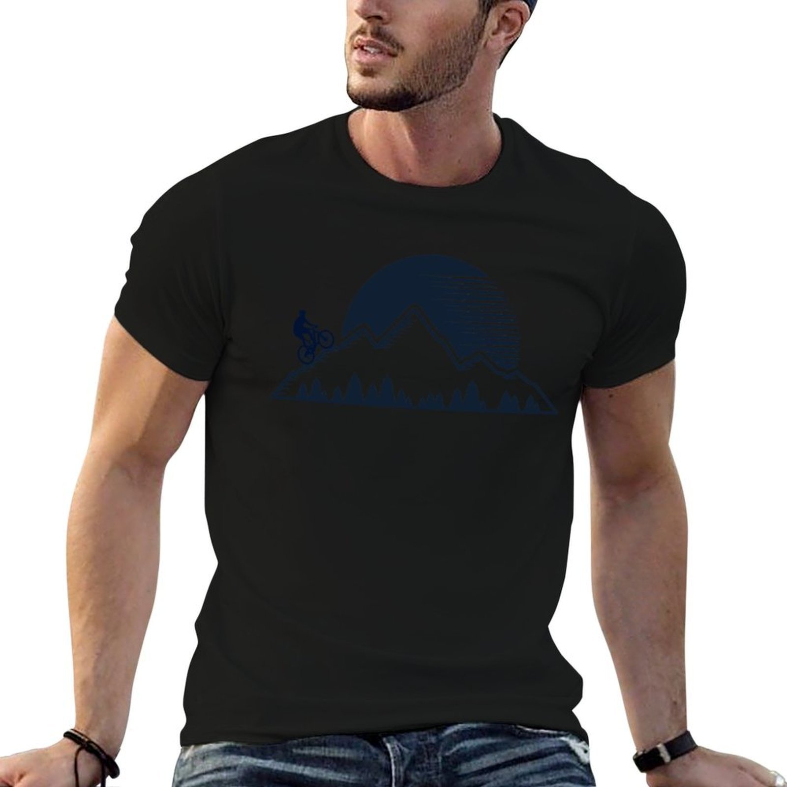 Mountain Biking Colorado - T-shirt vintage da mountain bike Colorado,