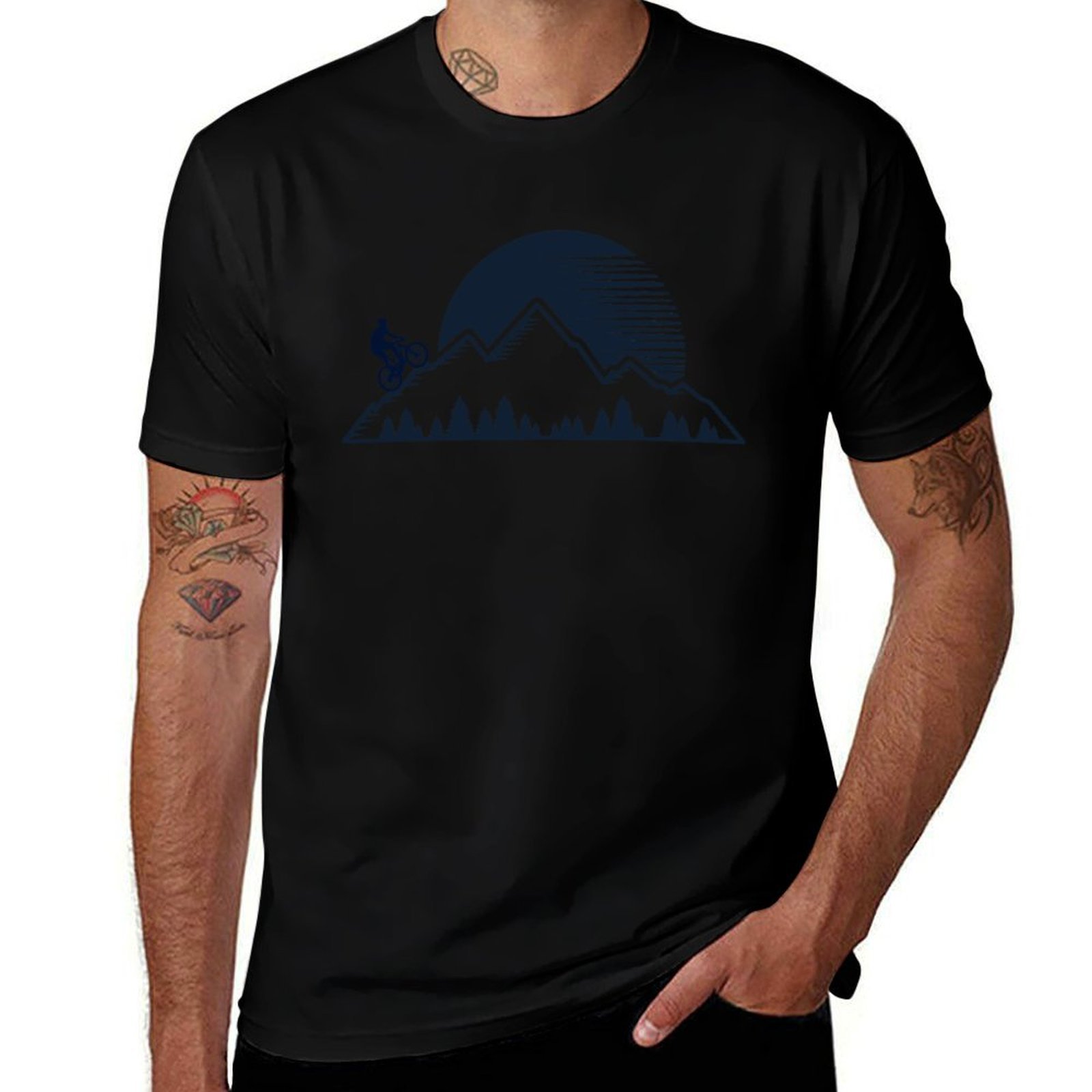 Mountain Biking Colorado - T-shirt vintage Mountain Bike Colorado, maglietta