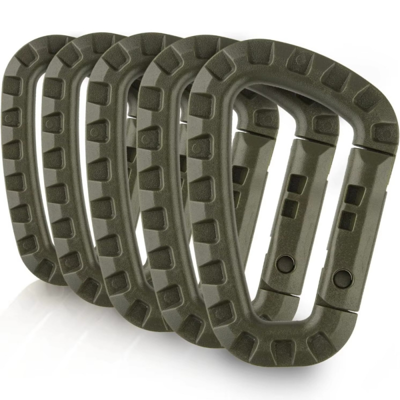 Chain Quick Link - 2/5/16 pezzi set di moschettoni tattici