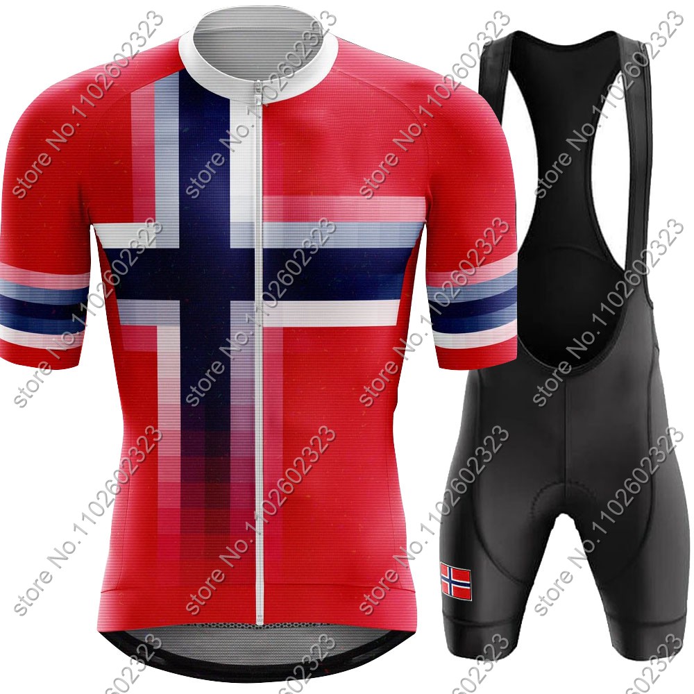 Mountain Biking Shirts - 2024 norvegia maglia da ciclismo squadra