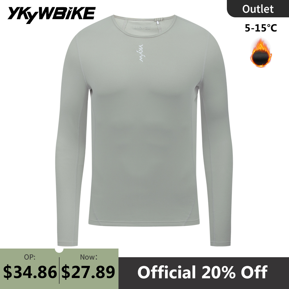 Mountain Biking Shirts - YKYWBIKE Uomo Strato Base da ciclismo
