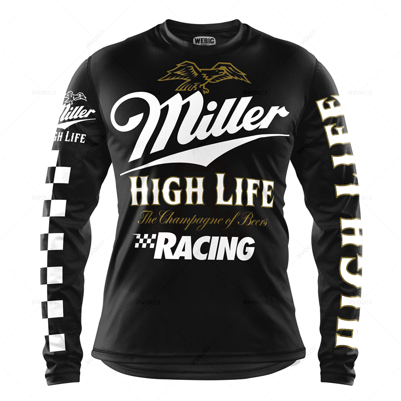 Mountain Biking Shirts - 2023 moto Mountain Bike Jersey MTB