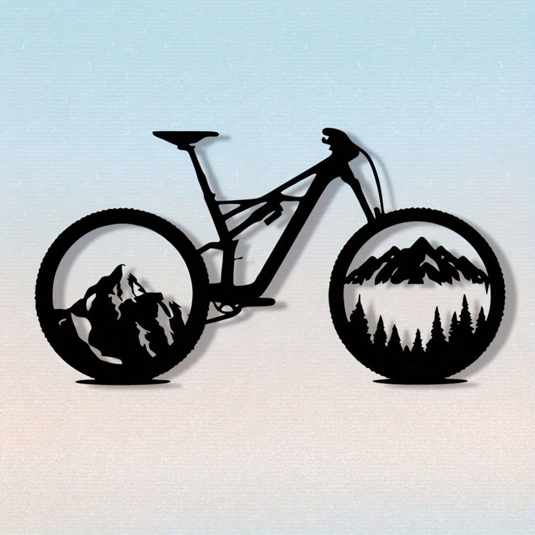 Mountain Biking Gifts - Pneumatico per mountain bike in metallo