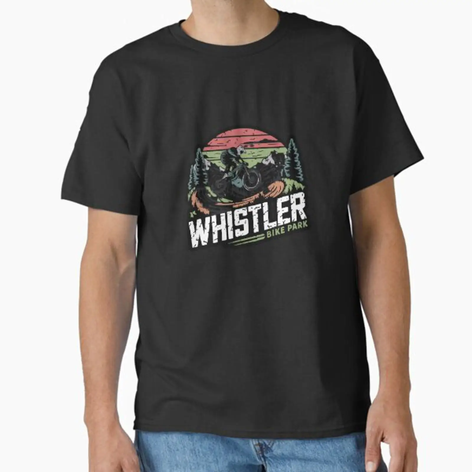 Maglietta classica vintage lav - Mountain Biking Whistler recensione e prezzo