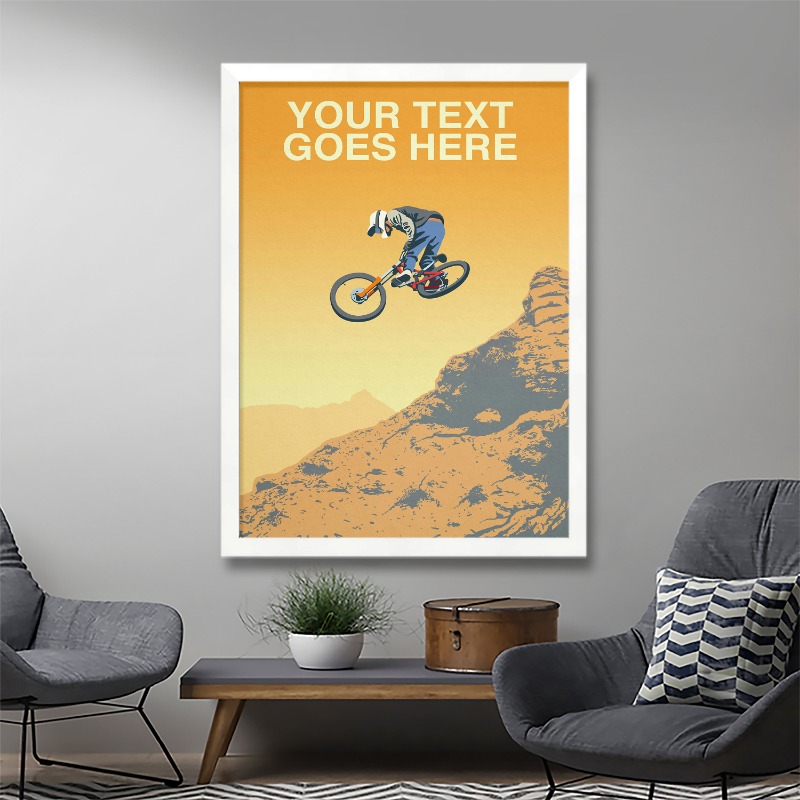 Mountain Bike Trail Poster Sno - Mountain Biking Pictures recensione e prezzo
