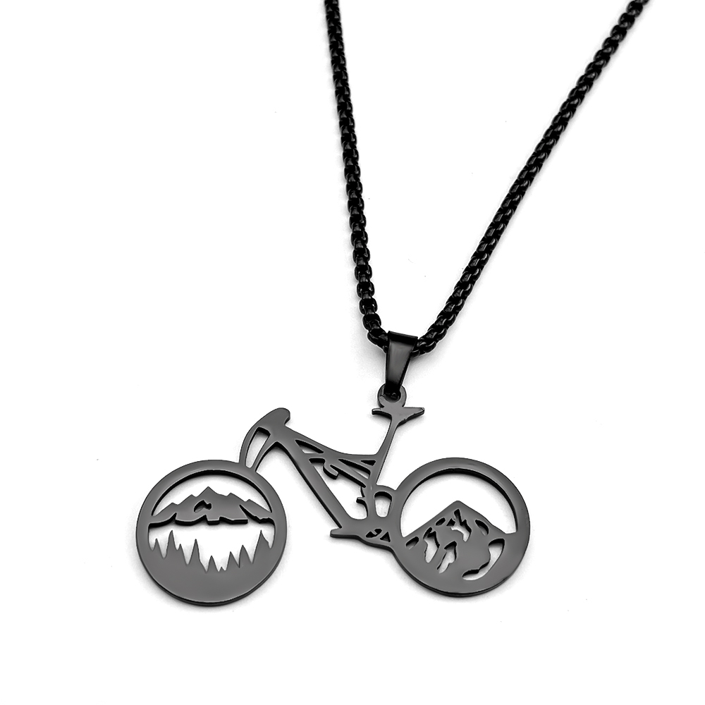 Collana con Ciondolo a Forma d - Mountain Biking Gifts recensione e prezzo