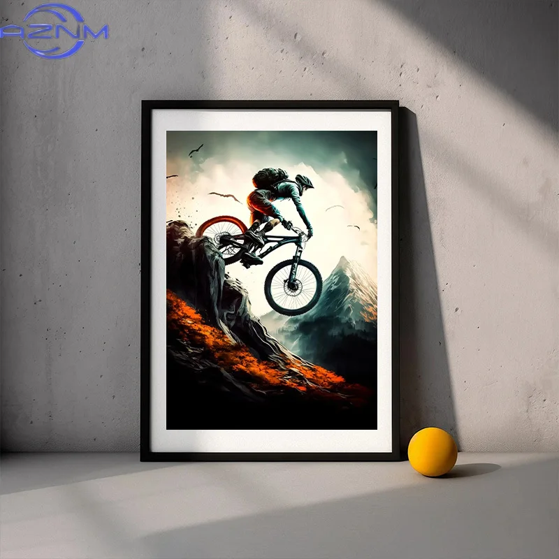 AZNM Poster e Stampe Moderne d - Mountain Biking Pictures recensione e prezzo