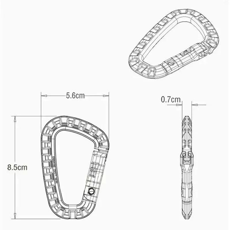 2/5/16 pezzi set di moschetton - Chain Quick Link recensione e prezzo