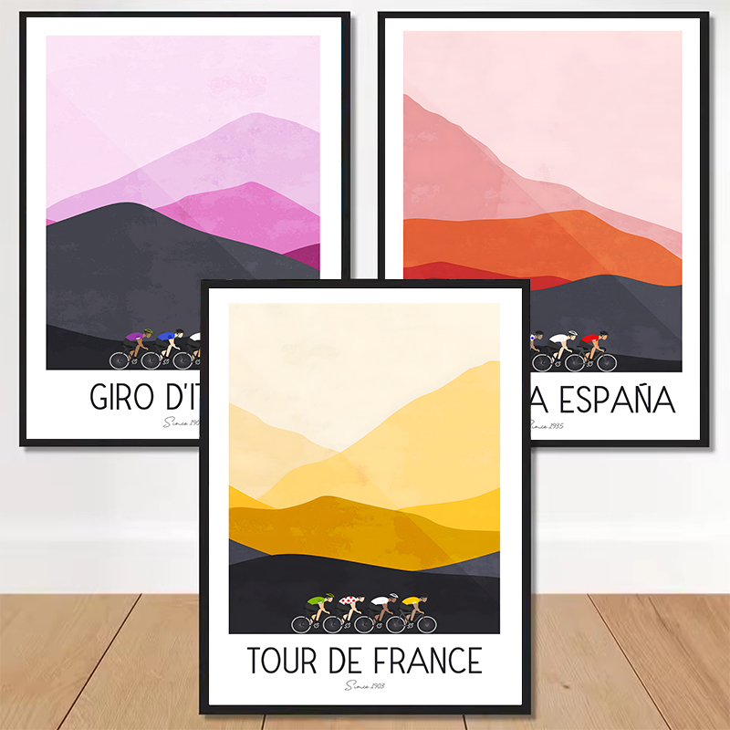 Poster su tela con ciclista in - Mountain Biking Pictures recensione e prezzo