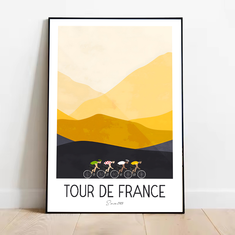 Poster su tela con ciclista in - Mountain Biking Pictures recensione e prezzo